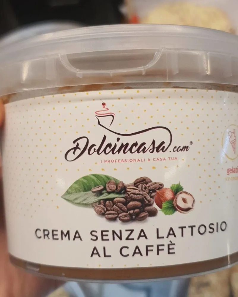 Crema senza lattosio al caffè