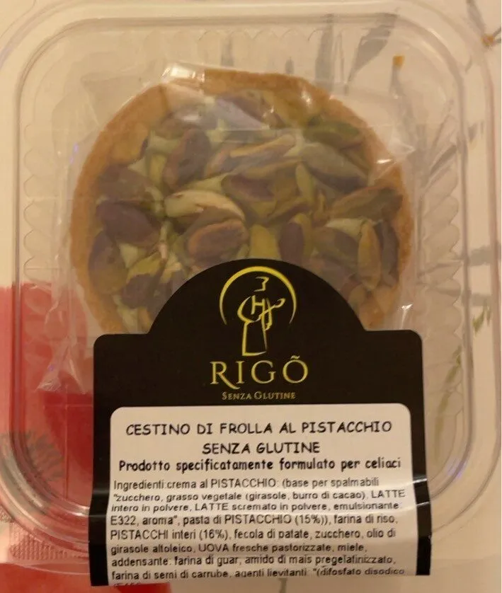 Cestino di Frolla al Pistacchio senza glutine