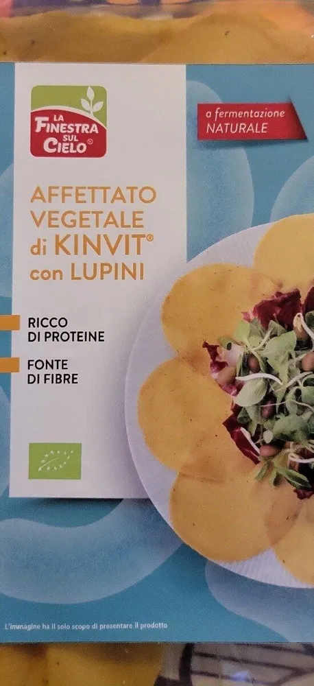 Affettato vegetale di KINVIT con Lupini