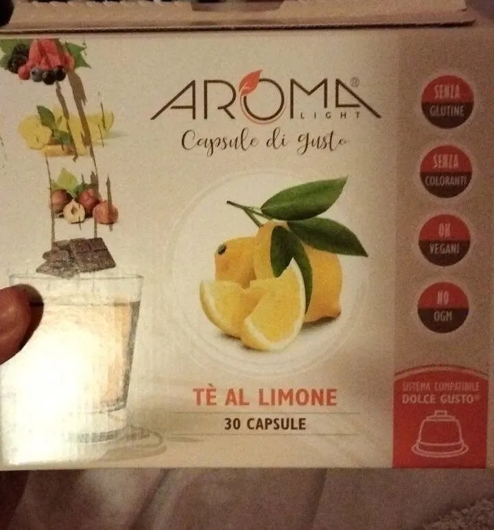 Capsule tè al limone