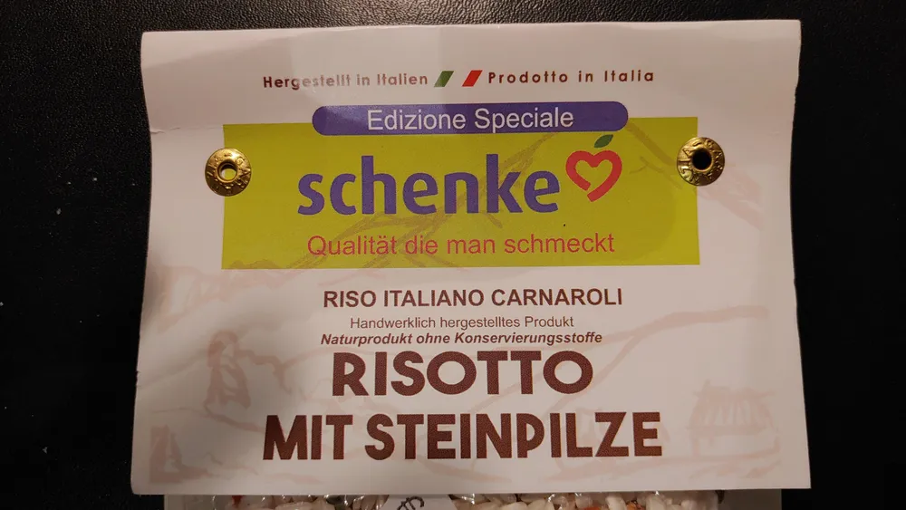 Risotto mit Steinpilze