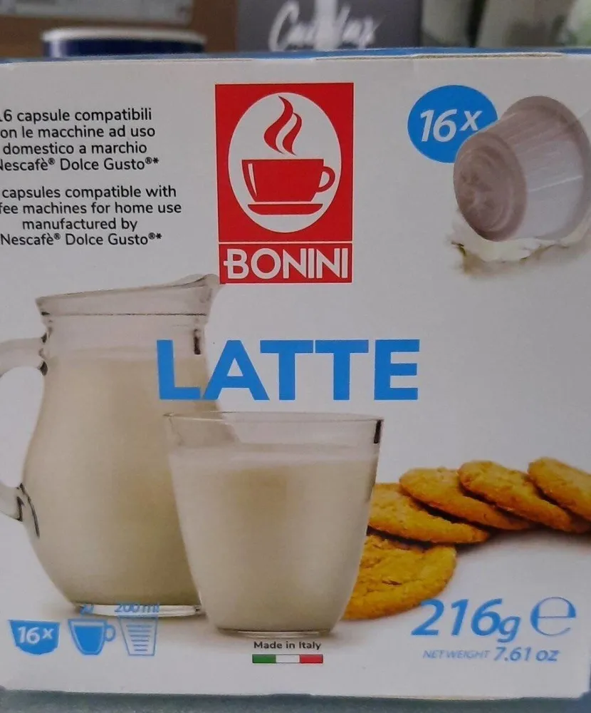 Capsules latte dolce gusto