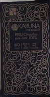 Peru chuncho pure dark 100%