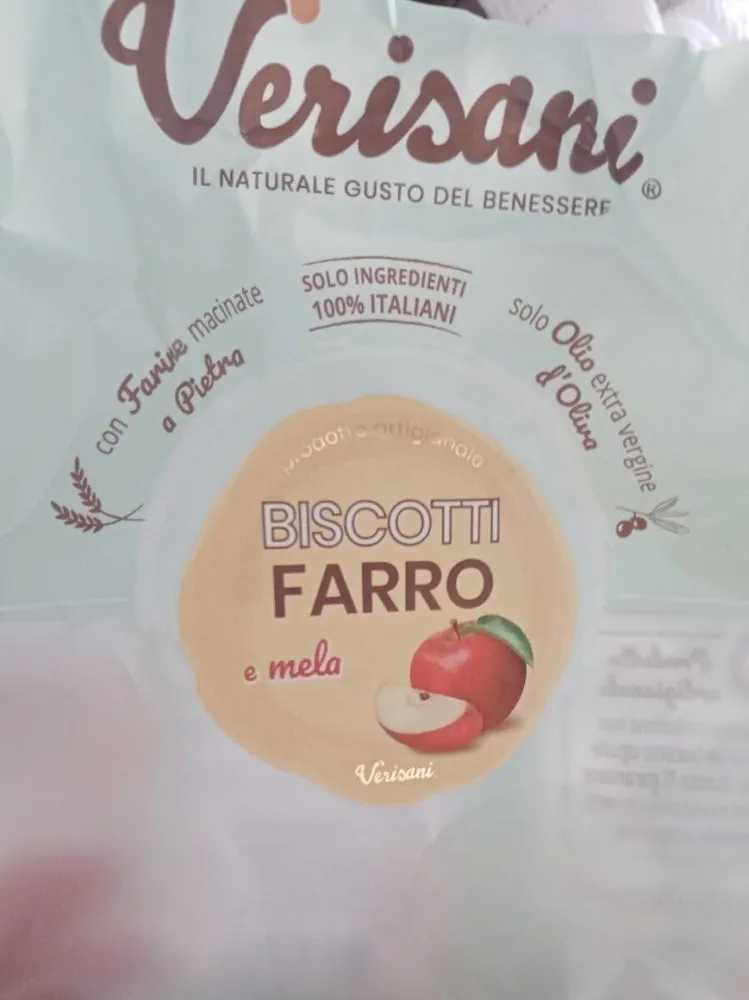 Biscotti farro e mela