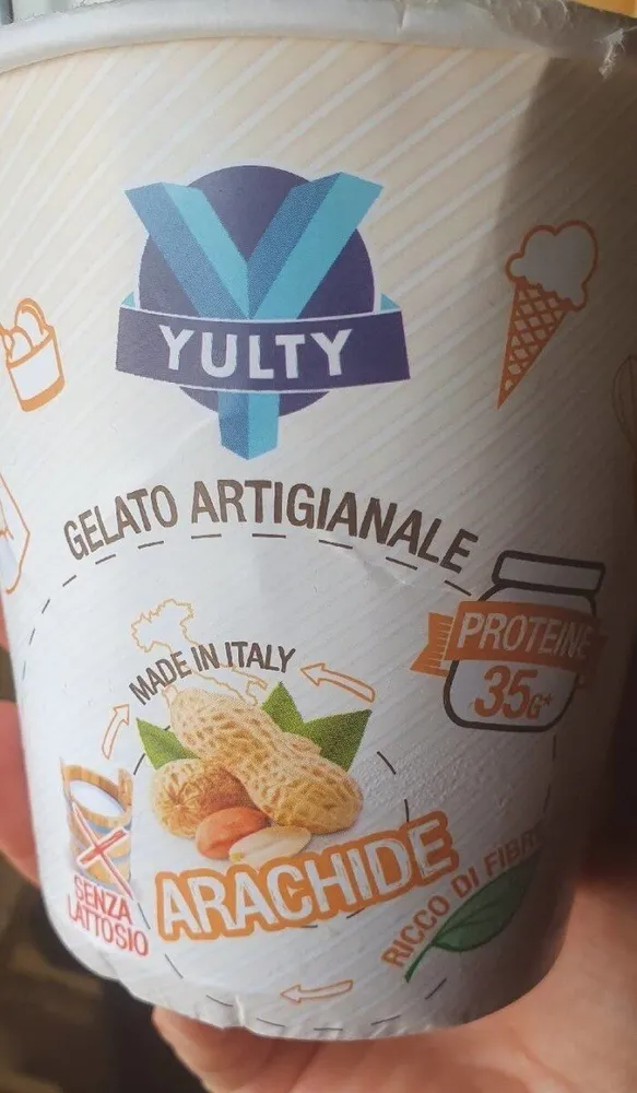 Gelato artigianale arachide