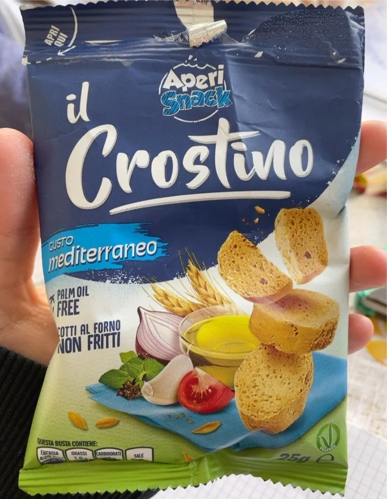 Crostini gusto mediterraneo
