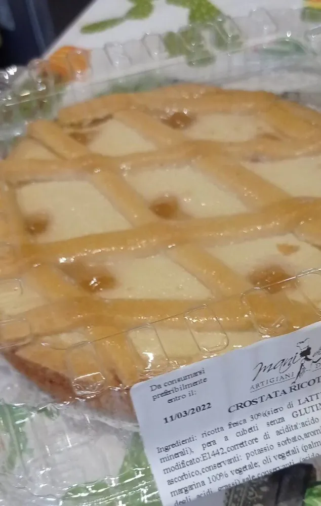 Crostata ricotta e pere