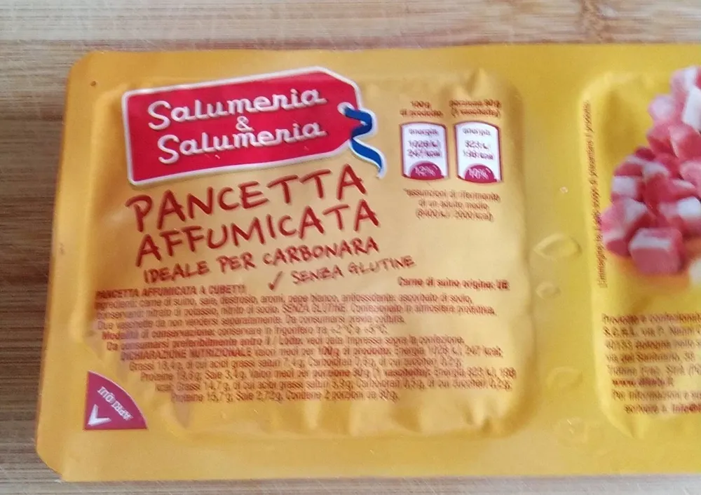 Pancetta affumicata