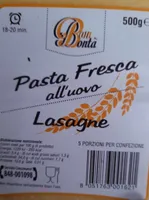 Pasta fresca all'uovo  lasagne