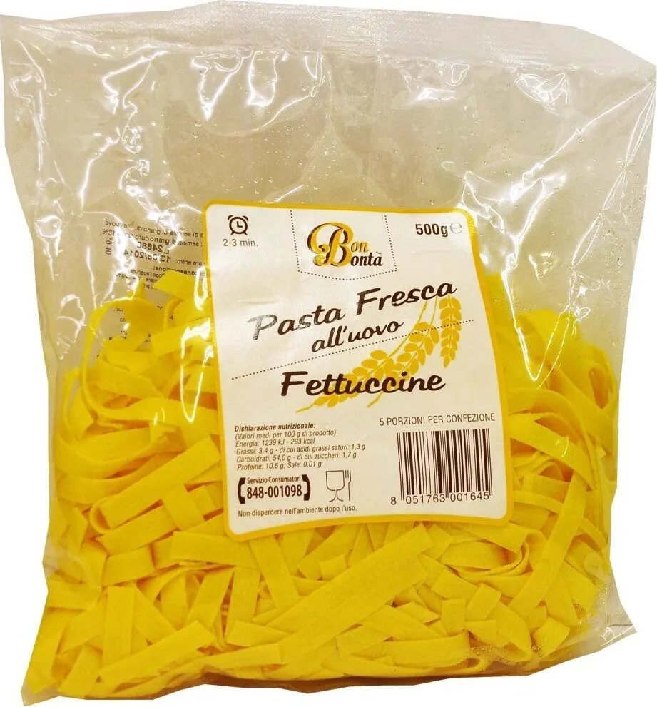 Fettuccine Uovo GR. 500 Bon Bon
