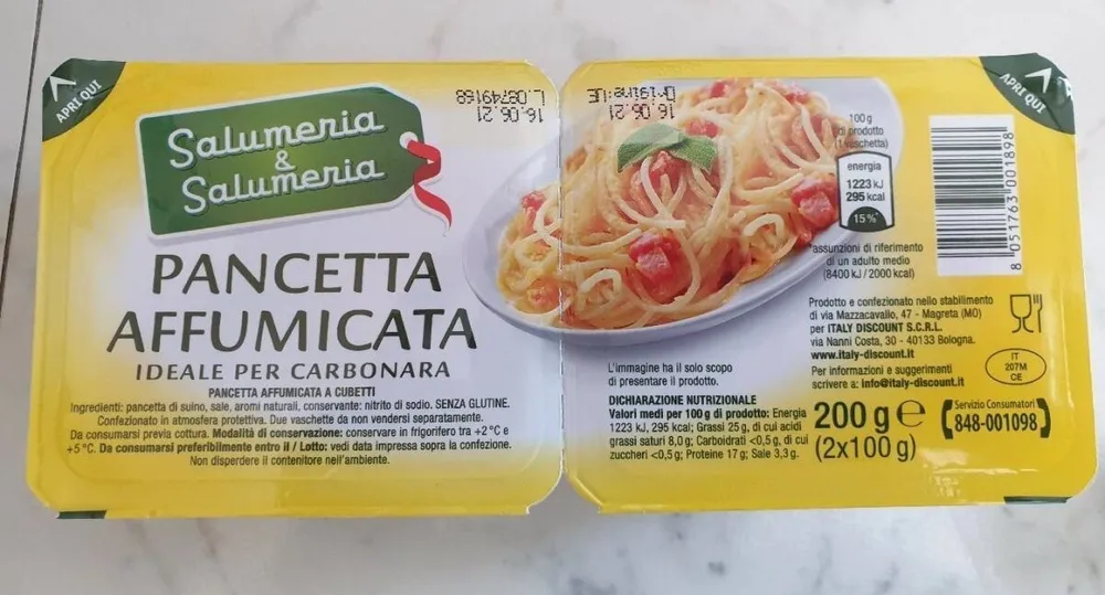 Pancetta affumicata