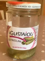 Cetriolini in aceto di vino