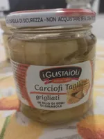 Carciofi tagliati grigliati