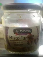 Misto funghi con porcini in olio di semi di girasole