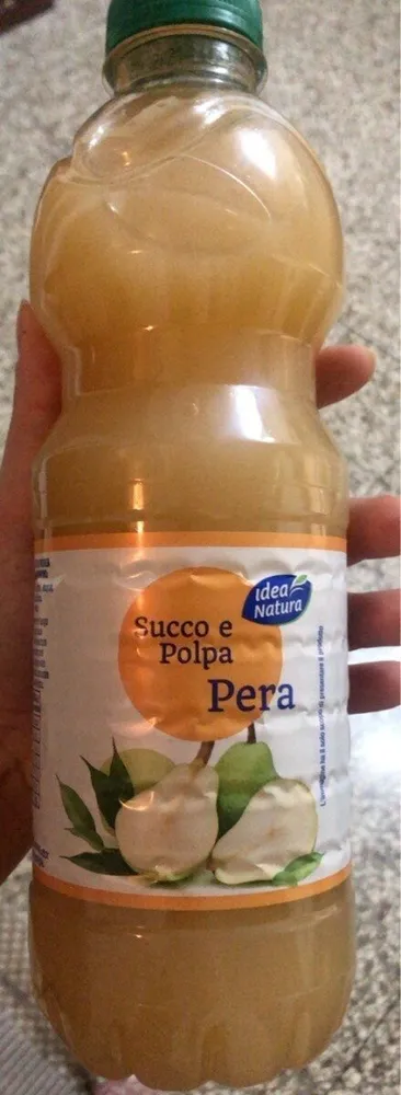 Succo e polpa pera