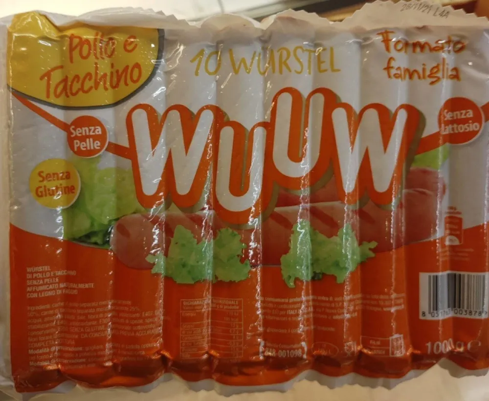 10 Würstel Pollo e Tacchino