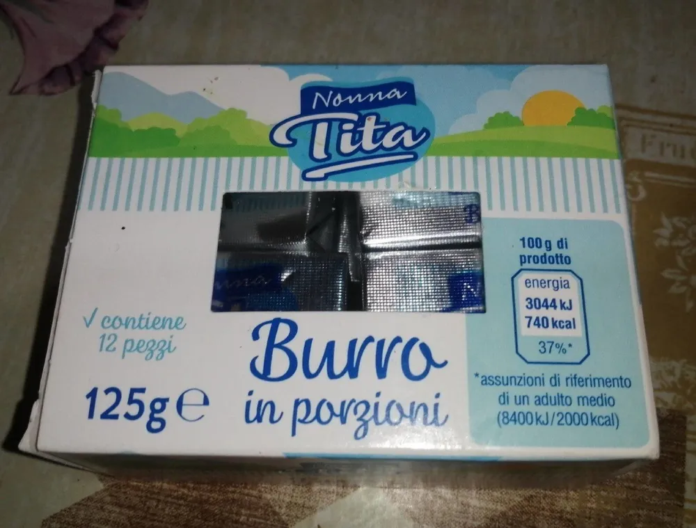 Burro in porzioni