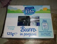 Burro in porzioni