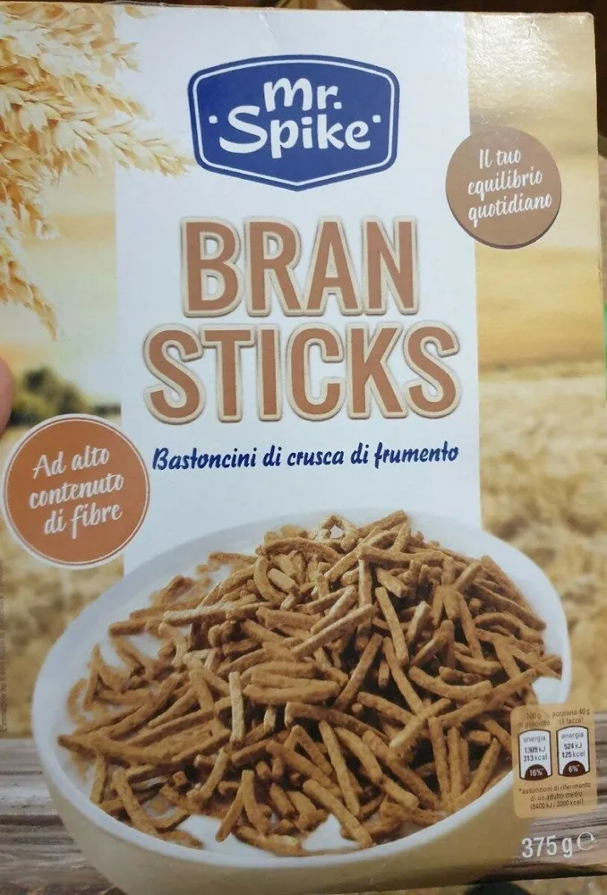 Bastoncini di crusca di frumento