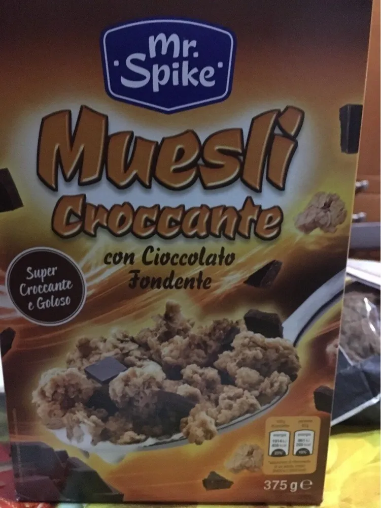 Muesli au chocolat