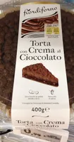 Torta con crema al cioccolato