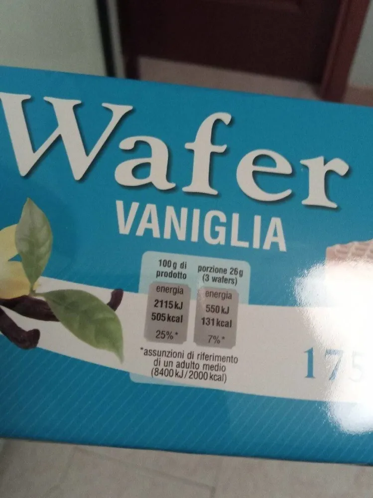 Wafer vaniglia