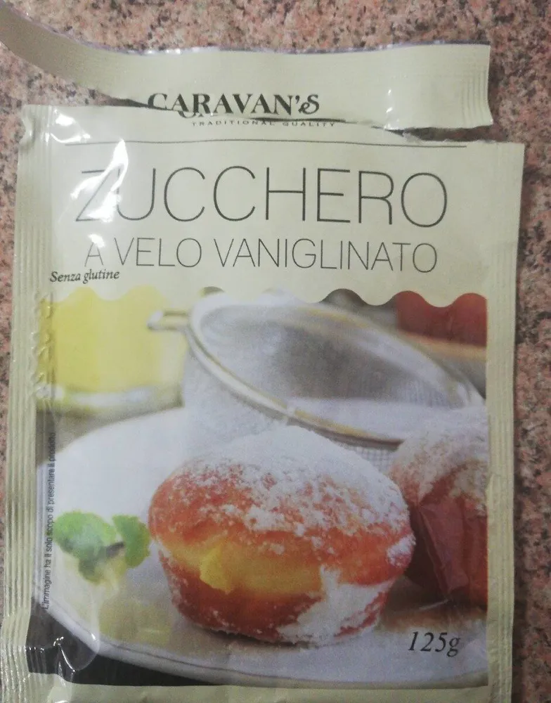 Zucchero a velo vanigliato