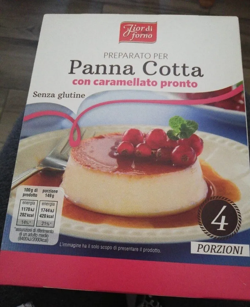 Preparato per Panna cotta