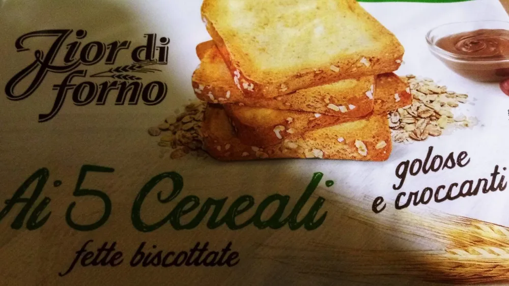 Fette biscottate ai 5 cereali