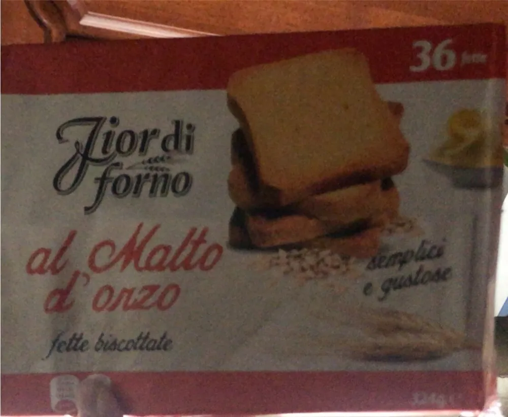 Fette biscottate al malto d’orzo