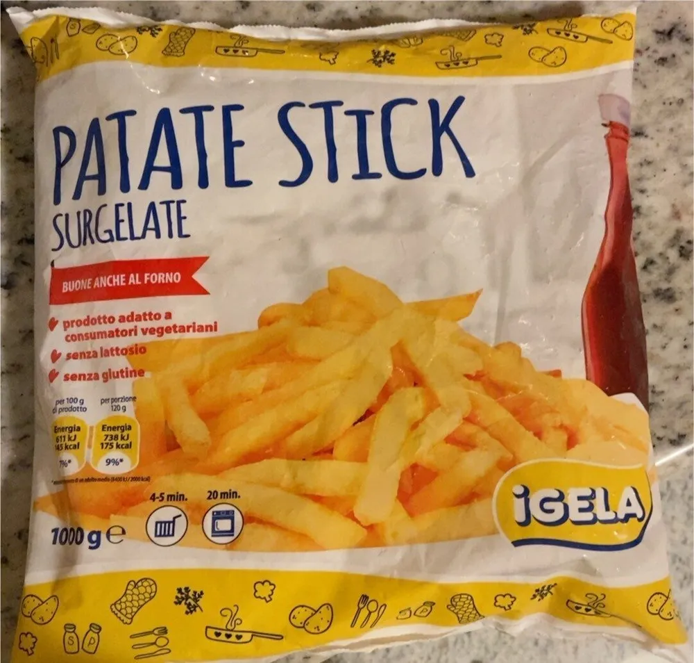 Patate Stick surgelate