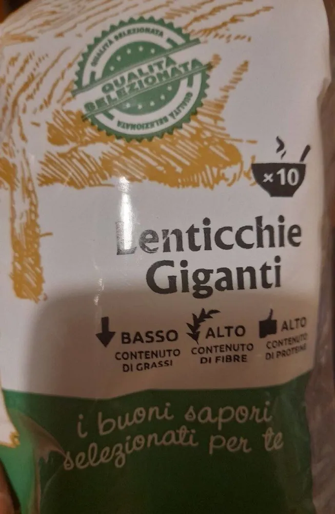 Lenticchie giganti secche
