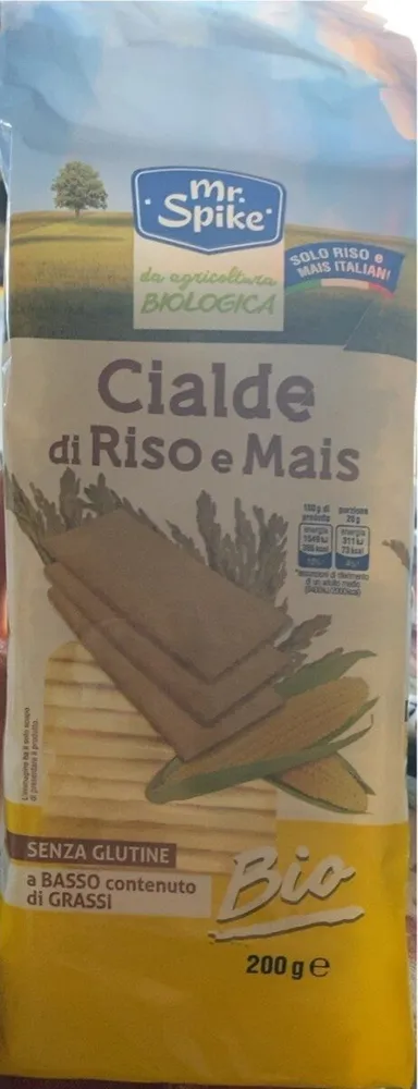 Cialde di Riso e Mais