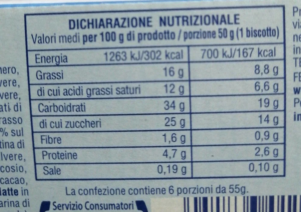 Mini biscotti