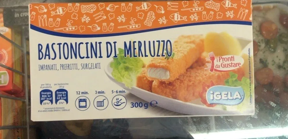 Bastoncini di merluzzo