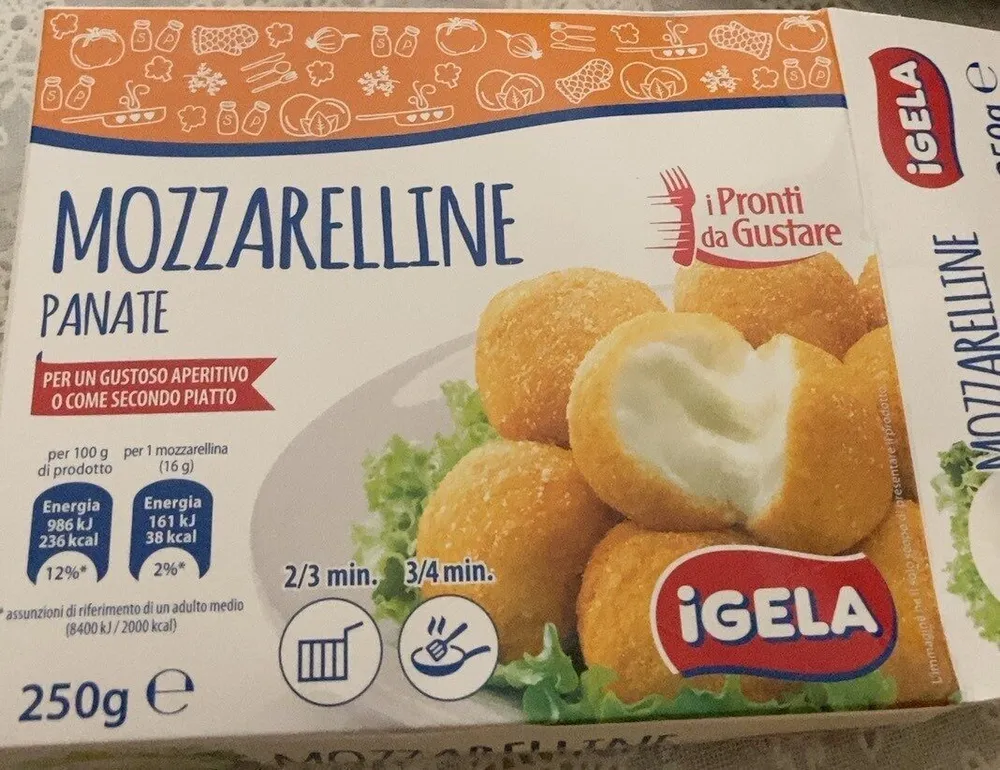 Mozzarelline panate