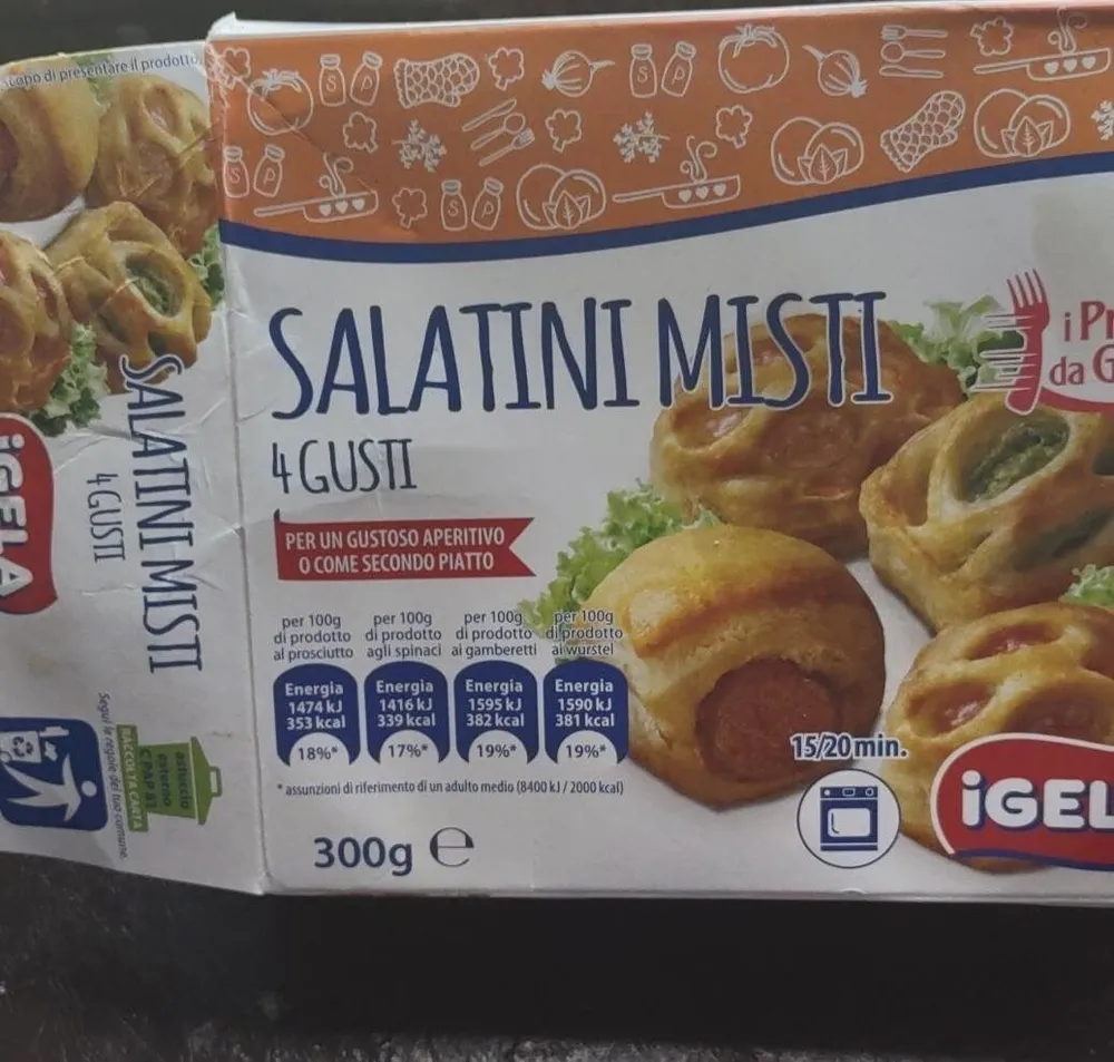 SALATINI  MISTI   4 GUSTI