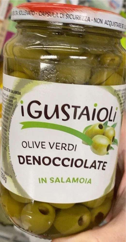 Olive verdi denocciolate