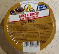 Salsa ai funghi con funghi porcini