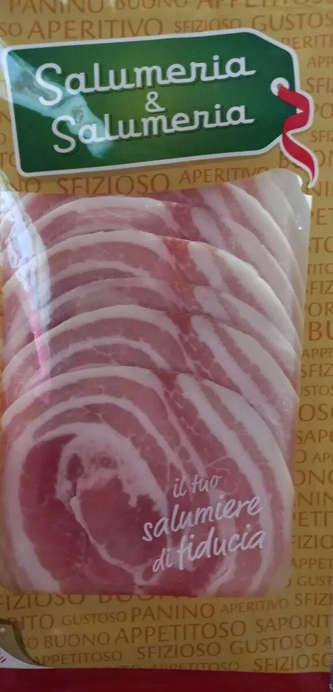 Pancetta arrotolata