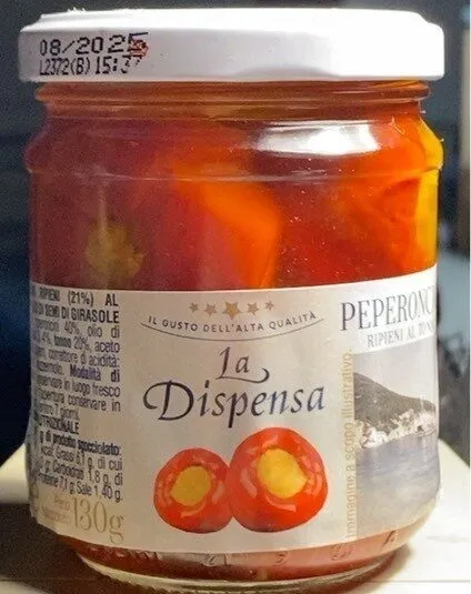 Peperoncini ripieni al tonno