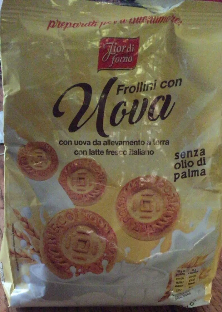 Frollini con uova