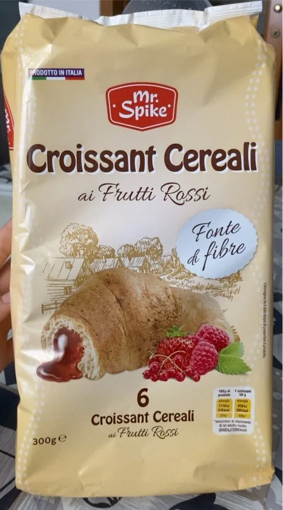 Croissant Cereali ai frutti rossi