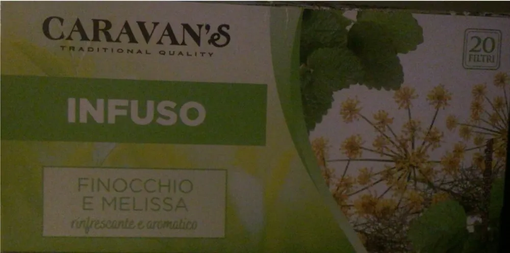 Infuso finocchio e melissa