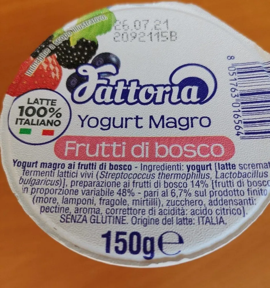 Fattoria yougurt magro