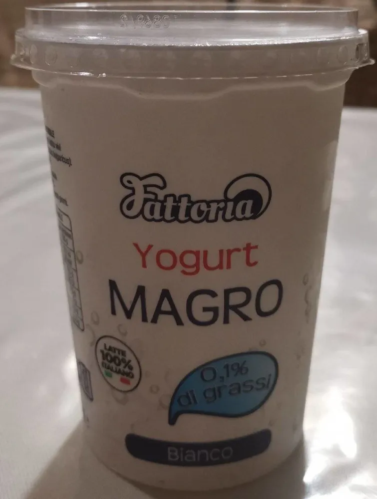 Yogurt magro bianco
