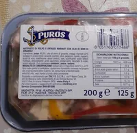 Antipasto di polpo e ortaggi