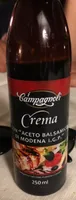 Crema con "aceto balsamico di modena I.G.P"