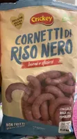 Cornetti di riso nero