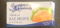 Filetti di salmone al naturale